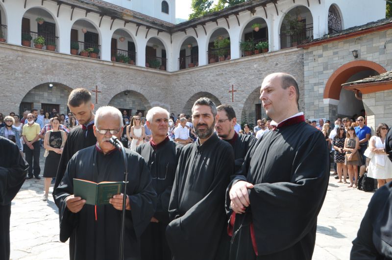 Πανήγυρις τῆς Κοιμήσεως τῆς Ὑπεραγίας Θεοτόκου στήν Ἱερά Μονή Εἰκοσιφοινίσσης